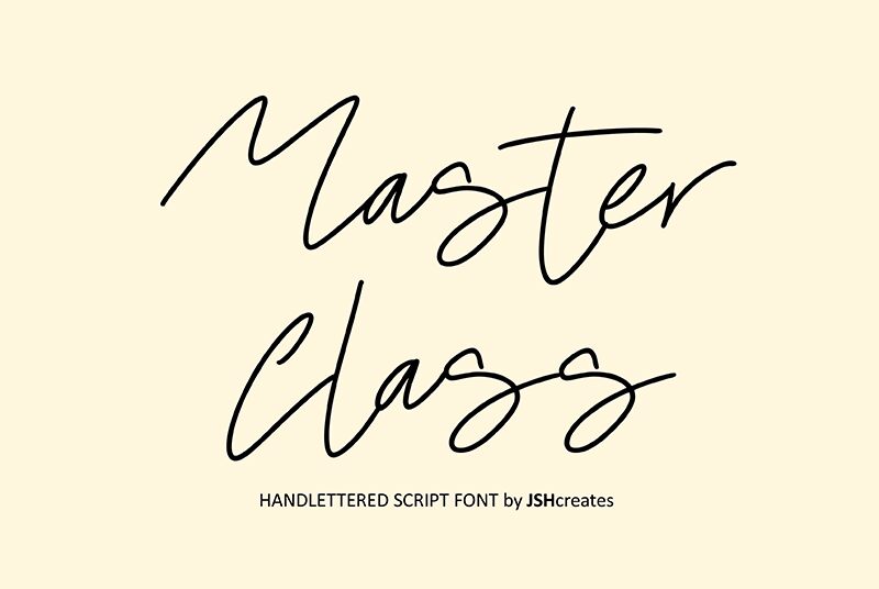 Master Class Czcionka