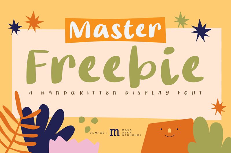 Master Freebie Schriftart