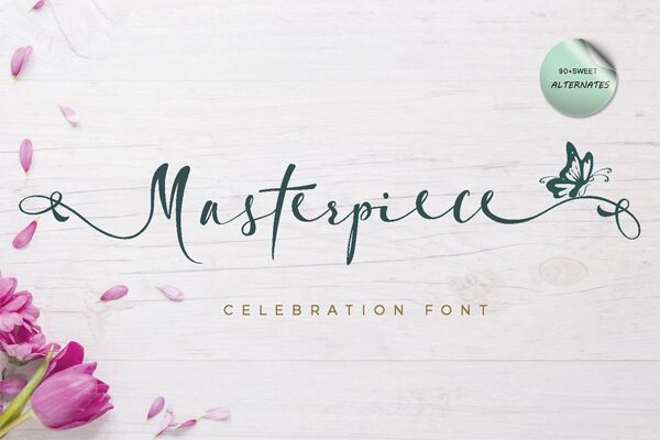 Masterpiece フォント
