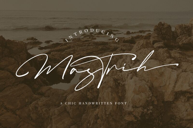 Mastrih Schriftart