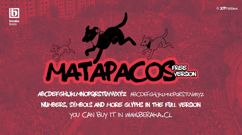 Matapacos Czcionka