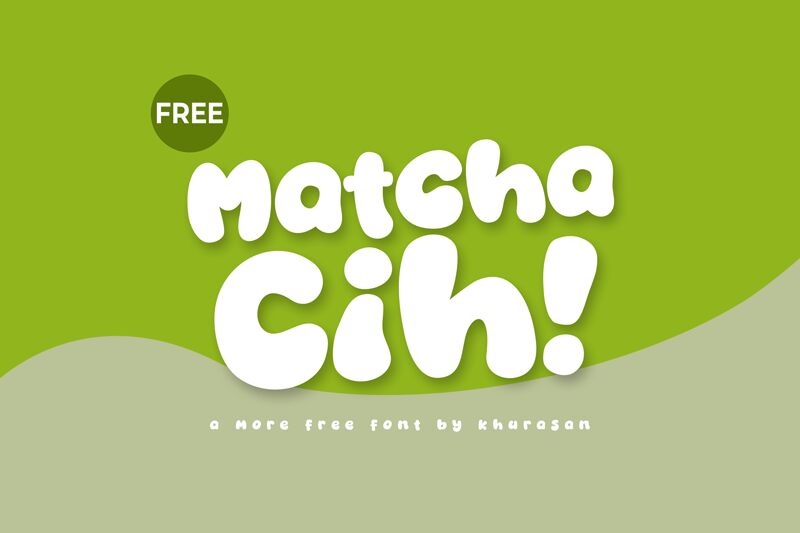 Matcha Cih — Présentation de la police