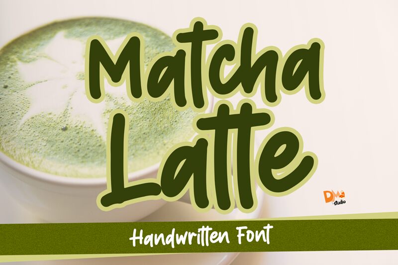 Matcha Latte Schriftart