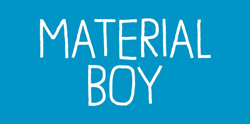 Material Boy Czcionka