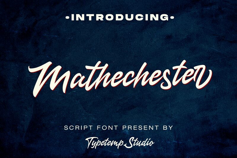 Mathechester フォント
