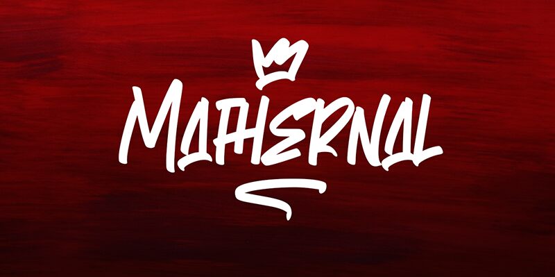MATHERNAL Schriftart