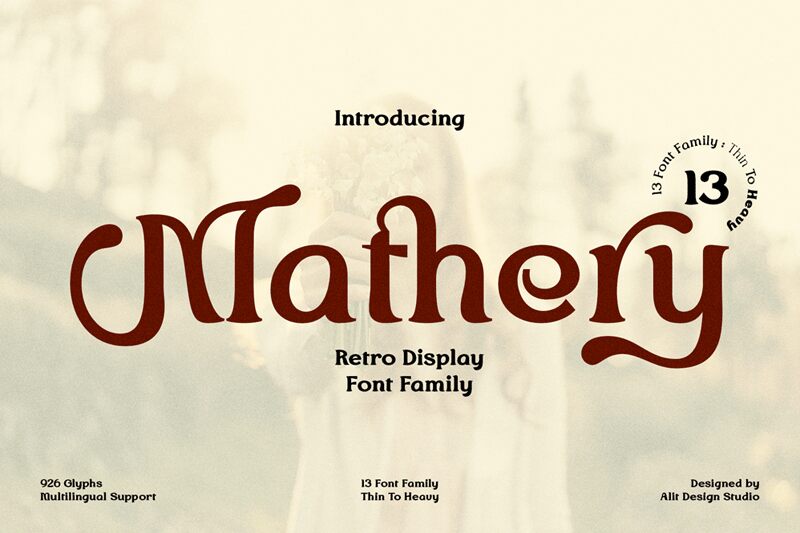 Mathery Czcionka