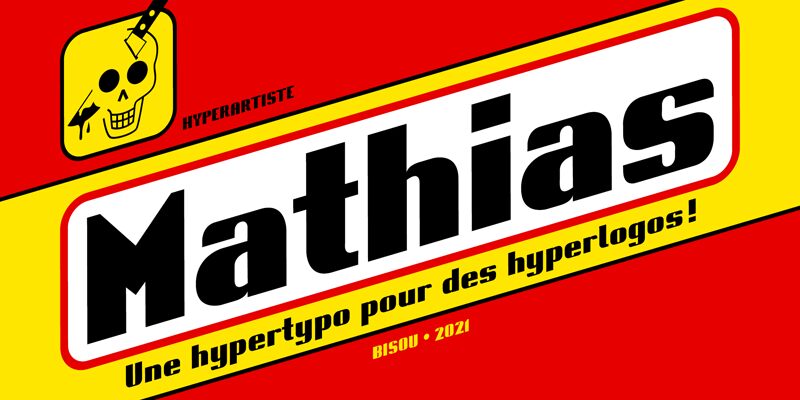 Mathias الخط