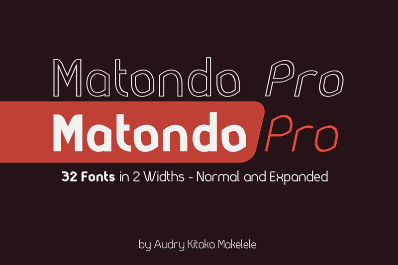 Matondo Pro Carattere