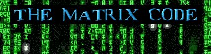 Matrix Code NFI Schriftart