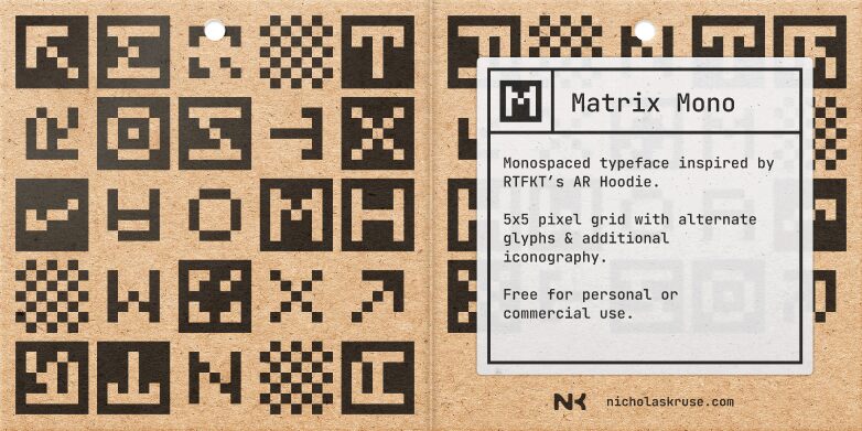 Matrix Mono Druh písma