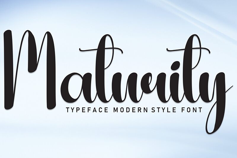 Maturity 字体