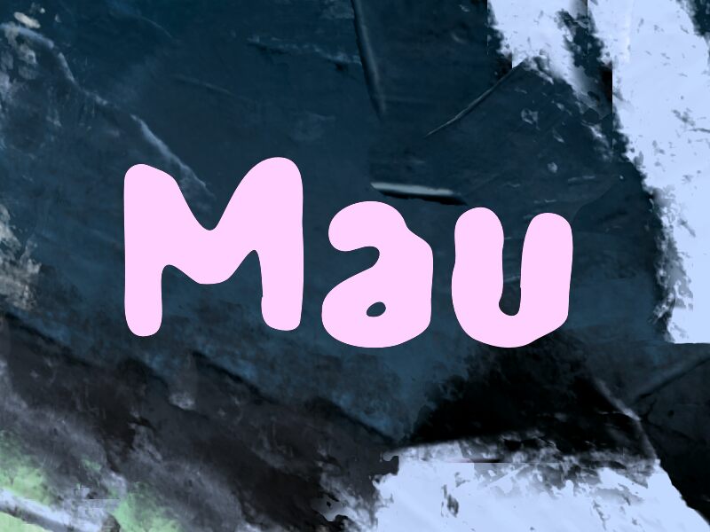 Презентація та наочний зразок шрифту Mau