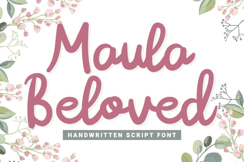 Maula Beloved Czcionka