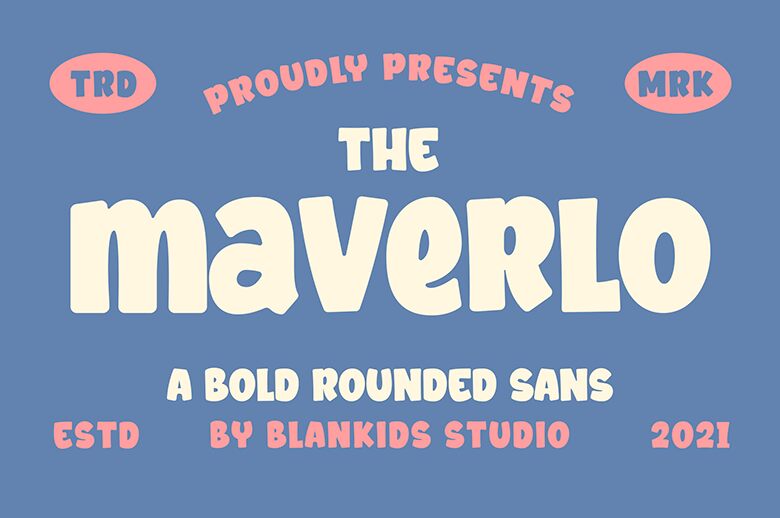 Maverlo Schriftart
