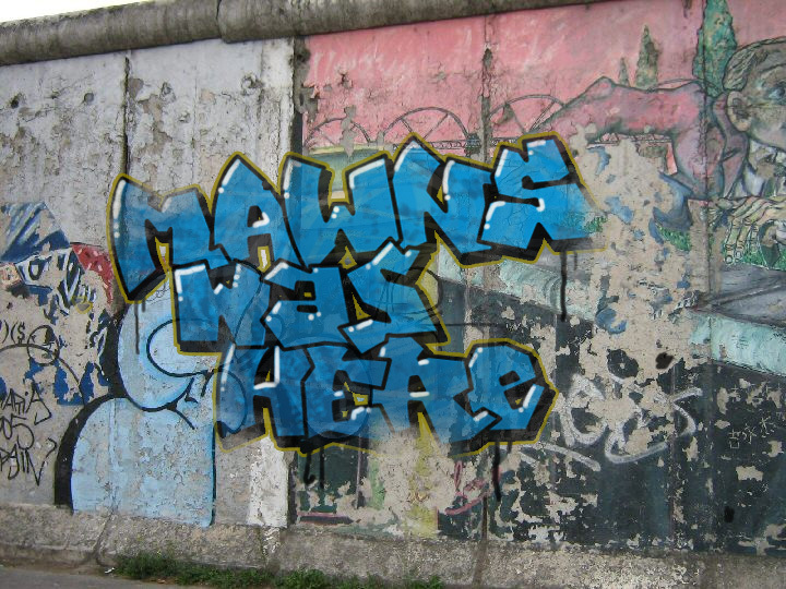 MAWNS Graffiti Filled フォント