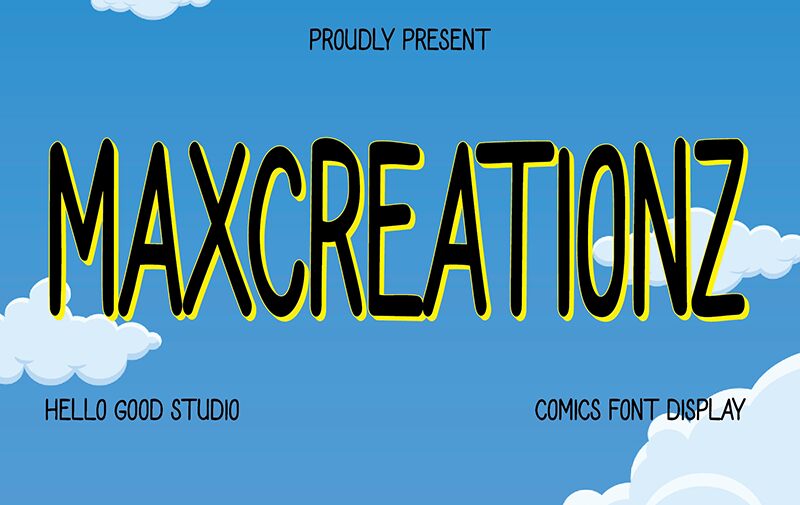 Maxcreationz Schriftart