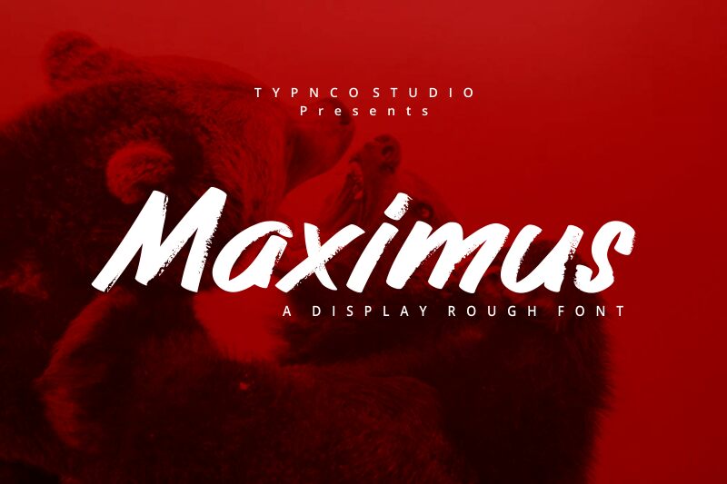 Maximus Schriftart
