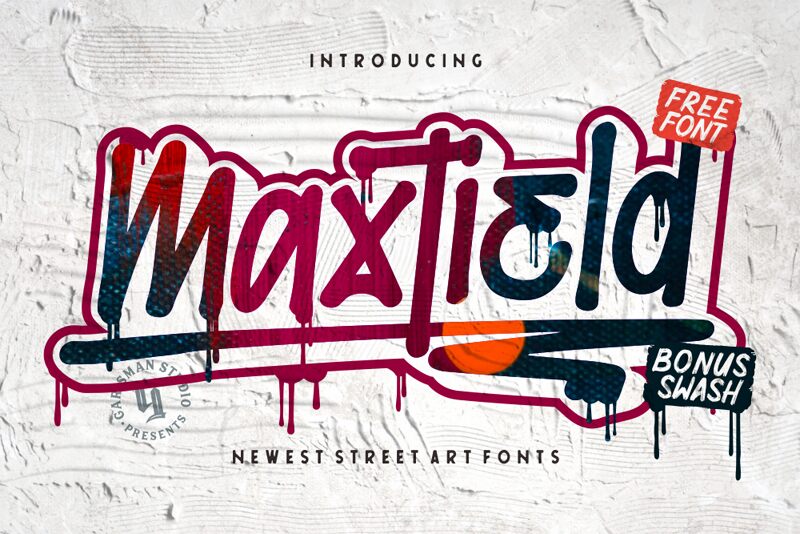 Maxtield Schriftart