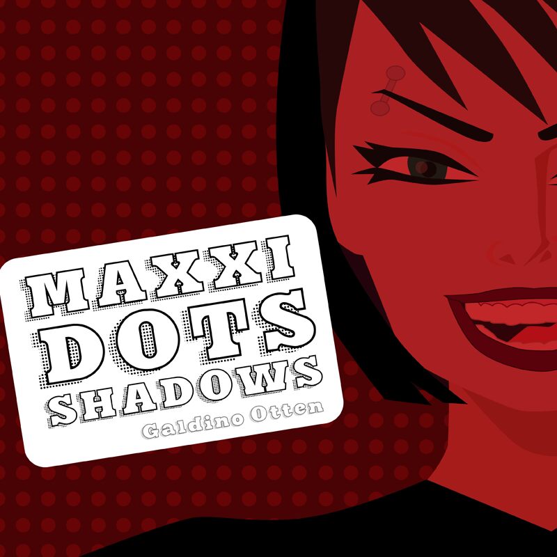 Maxxi Dots Shadows Druh písma