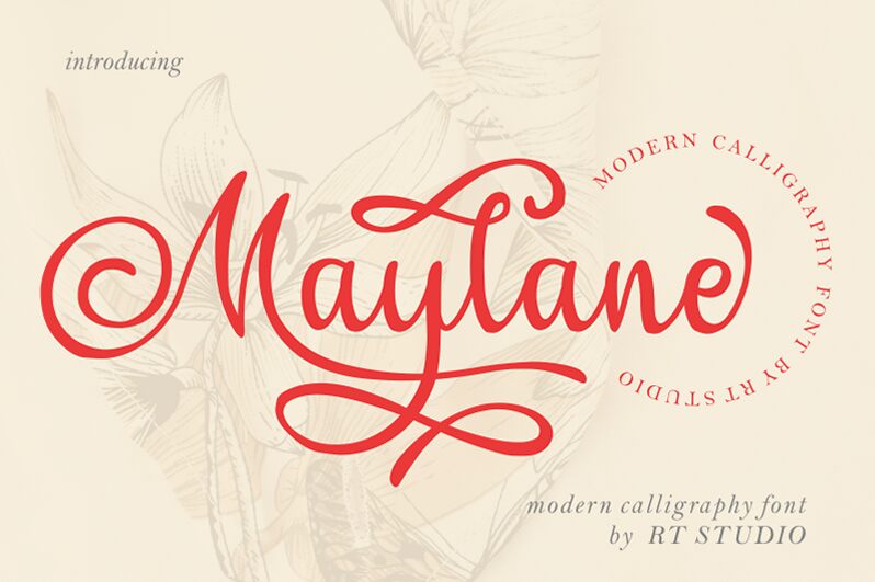 Maylane Schriftart