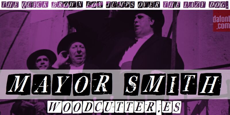 Mayor Smith Schriftart