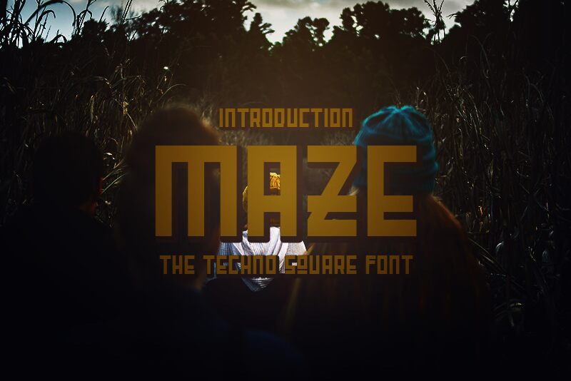 Maze Schriftart