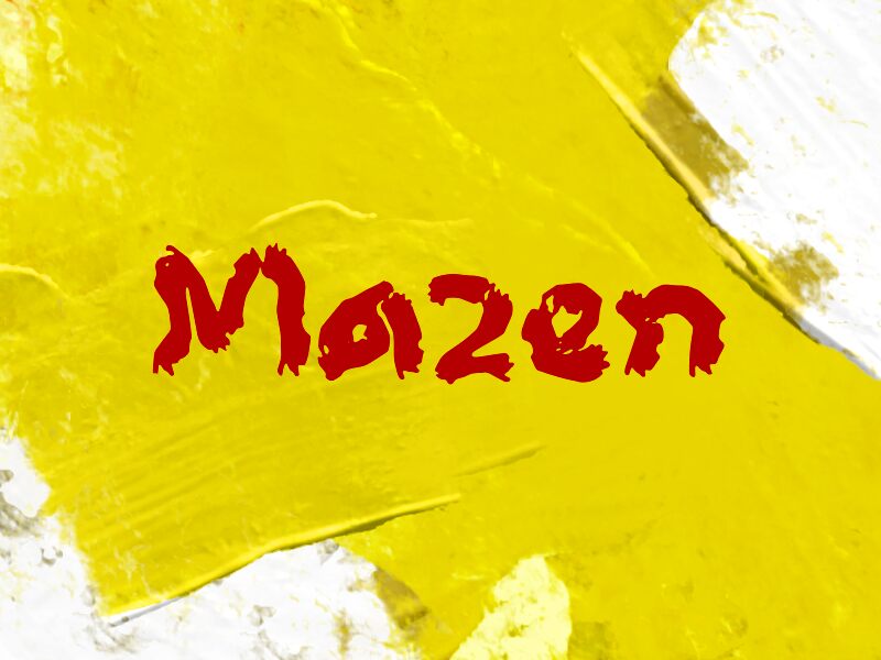 Mazen — Schriftpräsentation