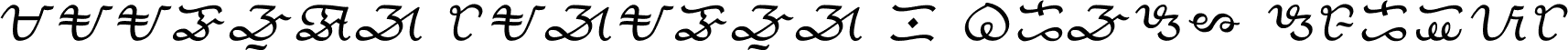 Preview of the Maalong Tagalog 1 Brush Script font