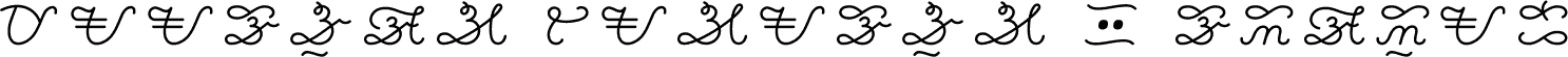 Preview of the Maalong Tagalog 2 Linear font