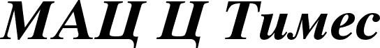 MAC C Times Bold Italic