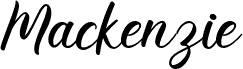 Попередній перегляд шрифту Mackenzie