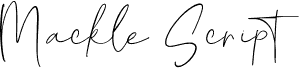 Mackle Script DEMO Regular