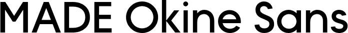 MADE Okine Sans PERSONAL USE Regular