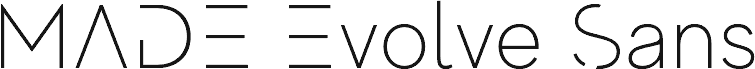 MADEEvolveSansEVO-Thin