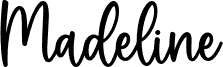 Madeline 字体