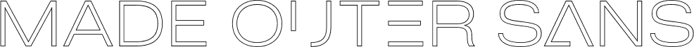 MADEOuterSansOutlineAlt-Thin
