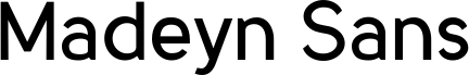 MadeynSans Regular