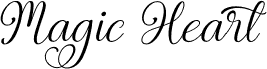Magic Heart Ital PERSONAL USE Italic