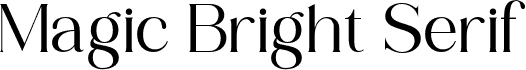 MagicBrightSerif-Lowercase
