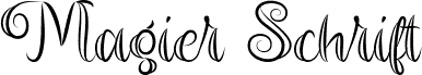 Magier Schrift