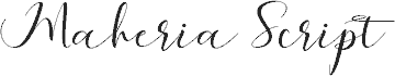 Maheria Script