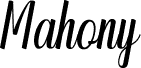 mahony