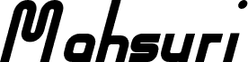 Mahsuri Bold Italic Bold