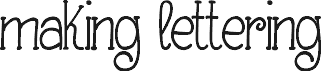 Making Lettering_DEMO