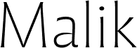 Malik Trial Extralight