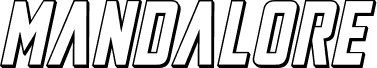 Mandalore 3D Italic