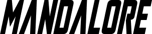 Mandalore Condensed Italic