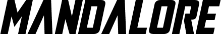 Mandalore Expanded Italic