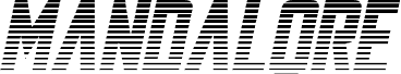 Mandalore Gradient Italic